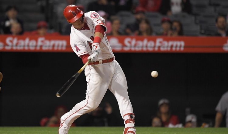 Trout fue uno de los líderes en la victoria de los Angelinos. /Foto AP