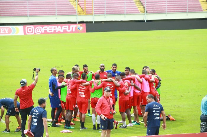 Entrenamientos de la selección de Panamá. Foto Anayansi Gamez