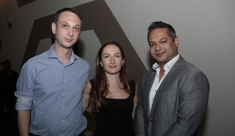 2. George Manon, Nagdia Popova y José Teng.