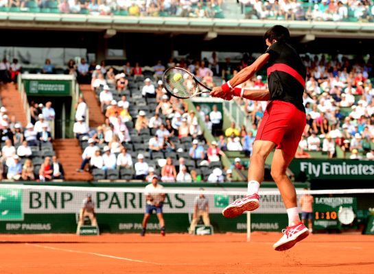 El segundo set fue el más complicado para Djokovic / EFE