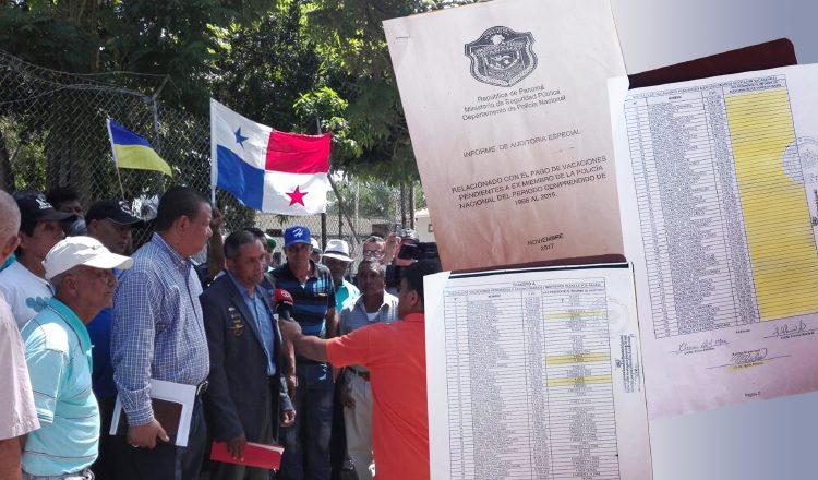 Auditor advierte que documento del Minseg plantea vacaciones irrisorias de 4 y 5 días anuales para expolicías, y a muchos "deja en blanco" sin dar ninguna explicación. /Foto Cortesía