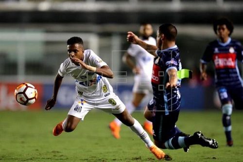 Rodrygo, la nueva promesa del Santos. Foto EFE