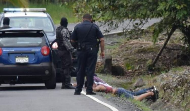 Momentos de la captura por parte de la Policía Nacional. Foto/Mayra Madrid