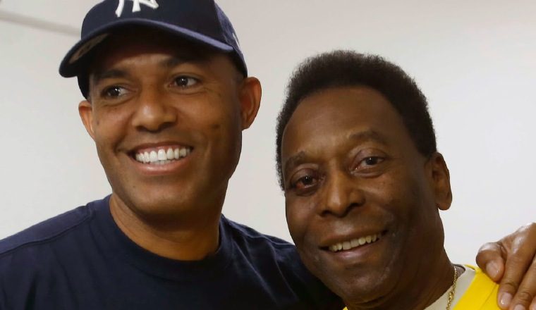 Mariano y Pelé se conocieron en el pasado Mundial de Brasil 2014. Ambos se elogiaron. /Foto Cortesía