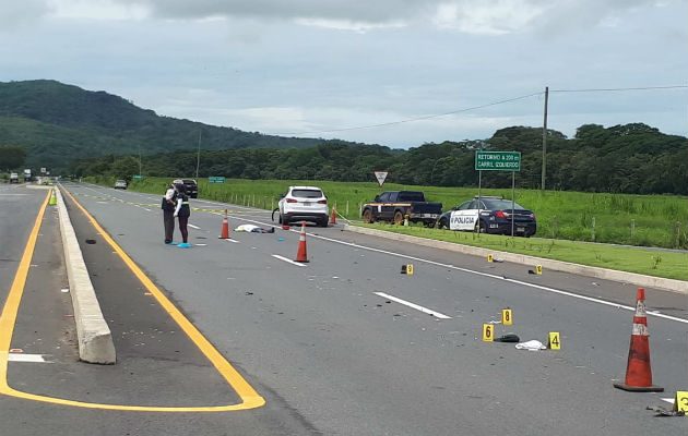 En la provincia de Chiriquí van 31 muertos por accidente de tránsito. Foto: José Vásauez. 