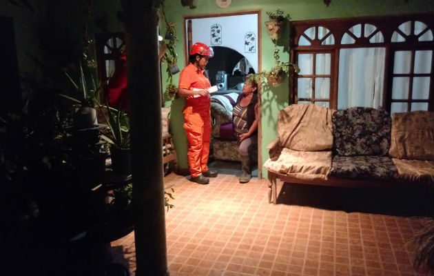 Sinaproc brinda apoyo a los damnificados. Foto/José Vásquez 