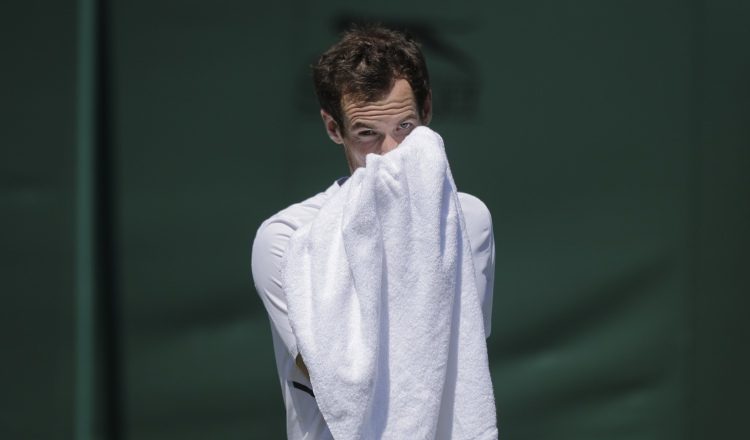 Andy Murray todavía no se siente al 100%. /Foto AP