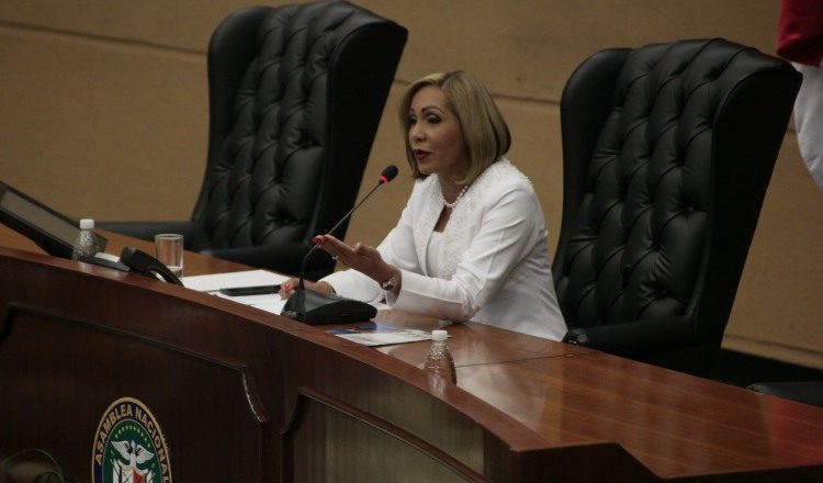 Yanibel Ábrego fue reelecta como presidenta de la Asamblea Nacional el pasado 1 de julio.