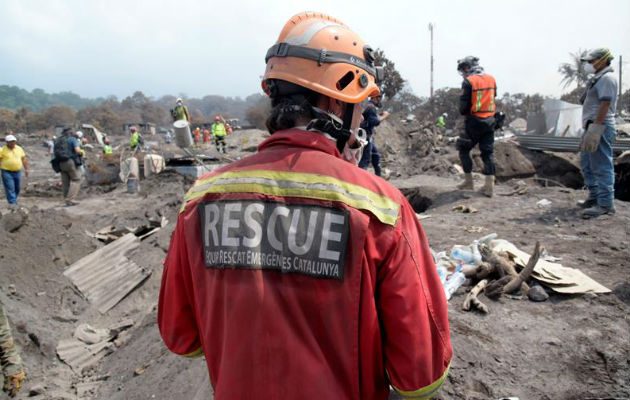 El pasado 3 de junio, el volcán de Fuego registró una de las erupciones más fuertes de su historia. Foto: EFE 