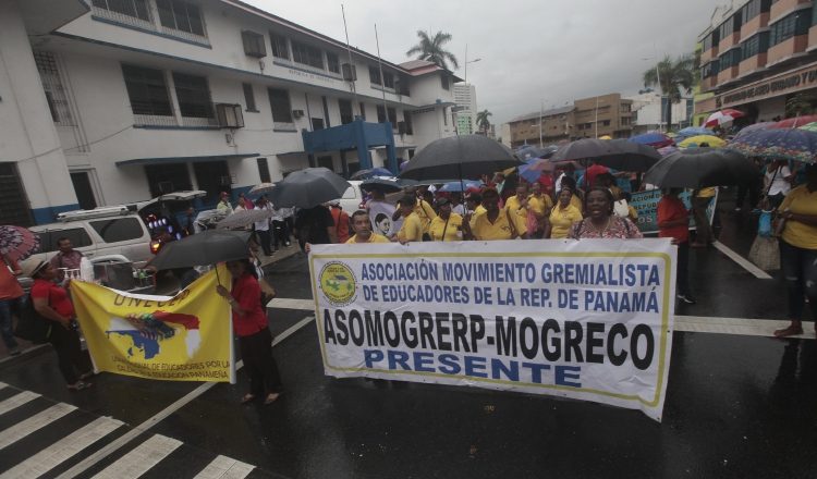 Docentes protestarán a las 2:00 p.m. en Rep. de Venezuela. /Foto Víctor Arosemena