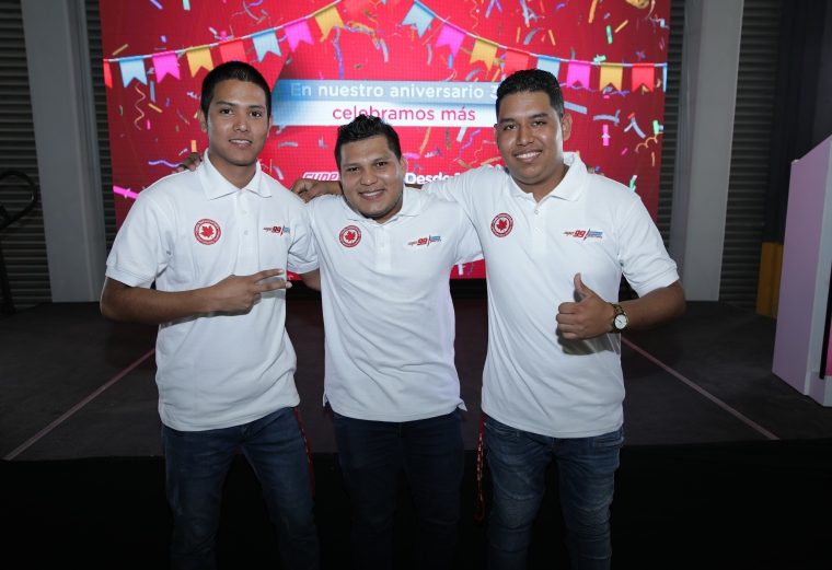5. Francisco Cárdenas, César Duarte y Cristian Ibáñez.