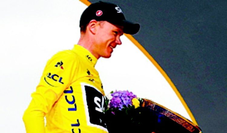 Froome es un referente del ciclismo mundial. /Foto EFE