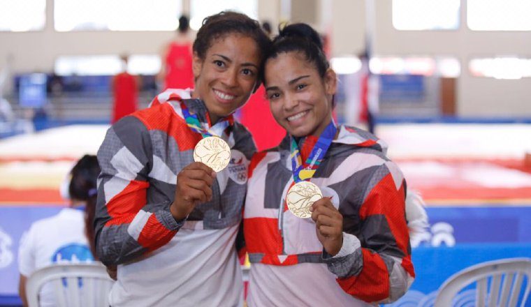 Miryam Roper y Kristine Jiménez quieren más medallas. Cortesía COP