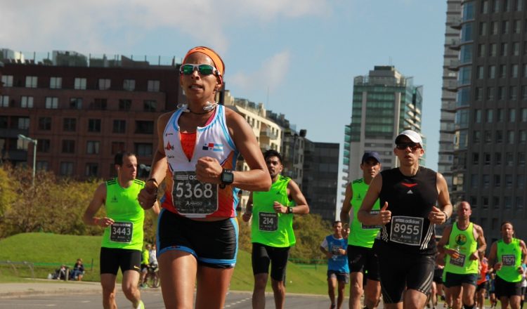 Graciela "Xhela" Arosemena ha participado en dos oportunidades en la Maratón de Buenos Aires, Argentina. /Foto Cortesía