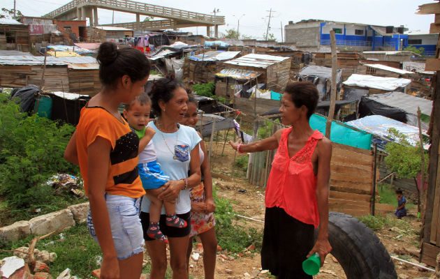 "En Venezuela era el hambre, o yo, no había comida, mi hija de once años dejó de ir al colegio porque no tenía el alimento".