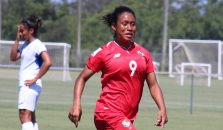 Karla Riley marcó dos tantos ayer contra Nicaragua. /Foto Cortesía