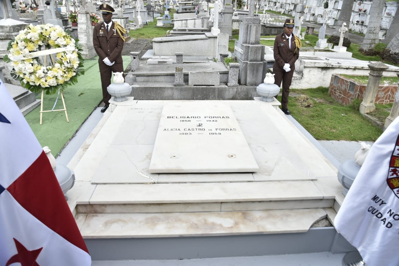 Tumba de Belisario Porras, en el Cementerio Amador.