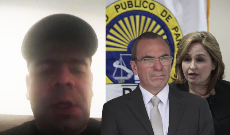 En el video, Ronny Rodríguez señala a Rolando López y a Kenia Porcell como claves para "armar" el caso. Archivo