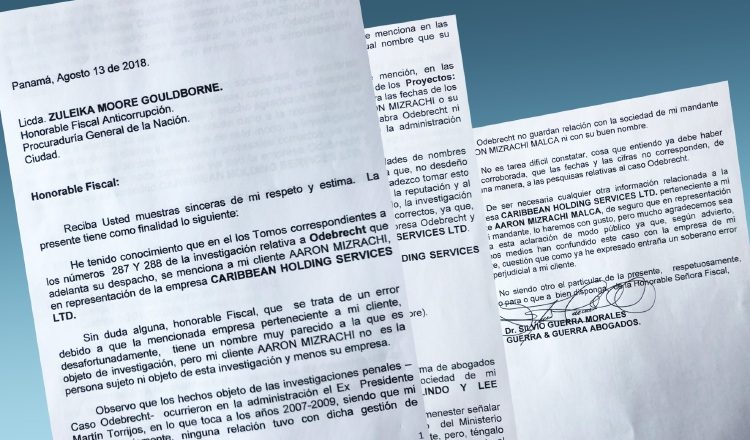 La defensa de Aaron Mizrachi dejó en claro que por "error" ha sido mencionado en la investigación relativa al caso Odebrecht.