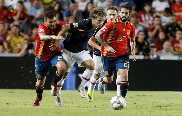 Croacia no pudo con España.