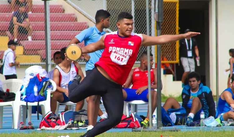 Arturo Murillo ganó oro en el lanzamiento de disco. /Foto Pandeportes