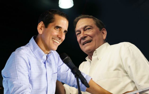 El candidato de CD, Rómulo Roux, volvió a negar esta posibilidad de una alianza. Foto/Archivos