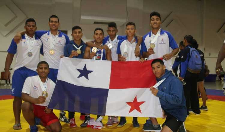 La lucha tuvo una buena cosecha de medallas.
