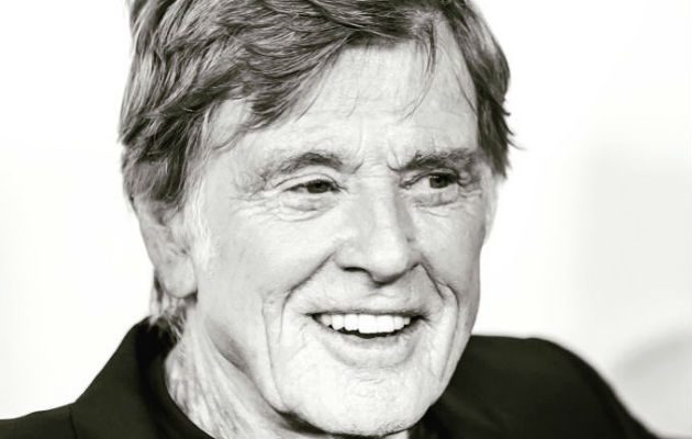 Veterano actor y director Robert Redford.