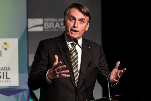 Jair Bolsonaro, presidente de Brasil.