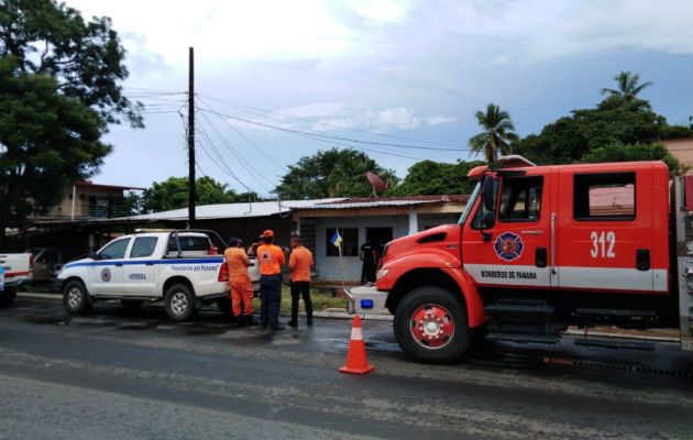 Los estamentos de seguridad atendieron la situación. Foto: Thays Domínguez.