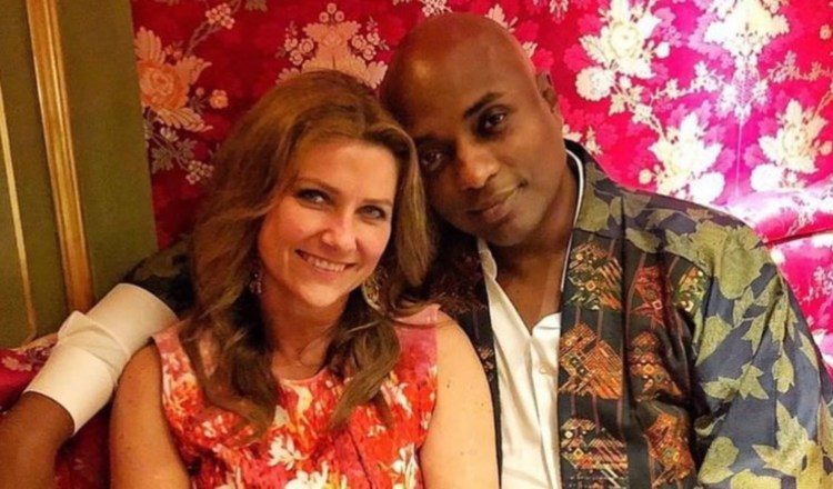 Princesa Marta Luisa de Noruega y el chamán.  Instagram