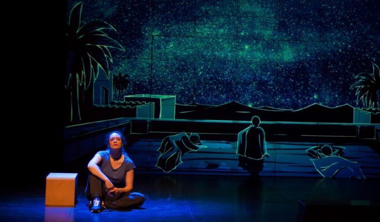 "Me llamo Suleiman" de la compañía Unahoramenos Producciones SL, en la apertura del FAE 2019. Foto: Cortesía