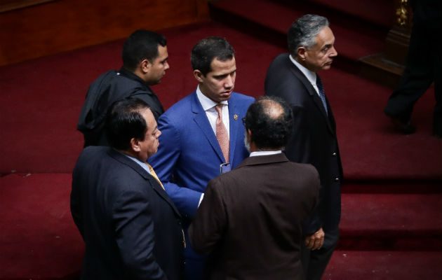 El Gobierno dice que "Vaquita" escoltó a Guaidó hasta Colombia. Foto: EFE.