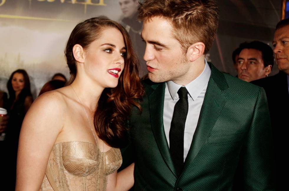Robert Pattinson y Kristen Stewart.