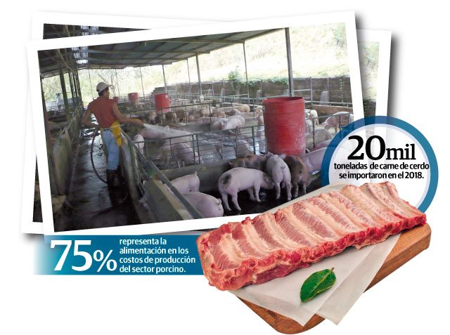 Los porcicultores y ganaderos atraviesan por una difícil situación.