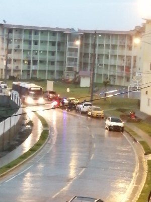 Balacera en Alto de Los Lagos en Colón.