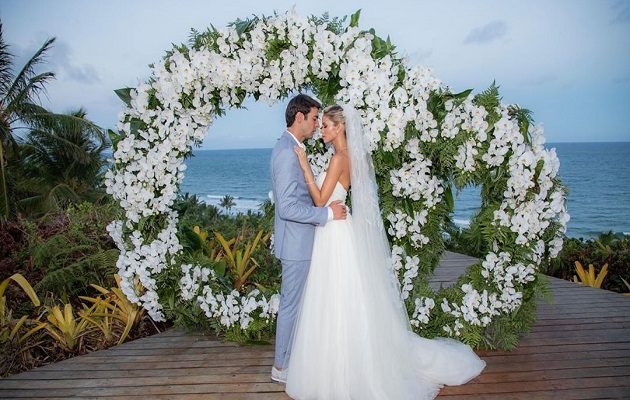 Kaká estuvo casado 10 años con Caroline Celico.