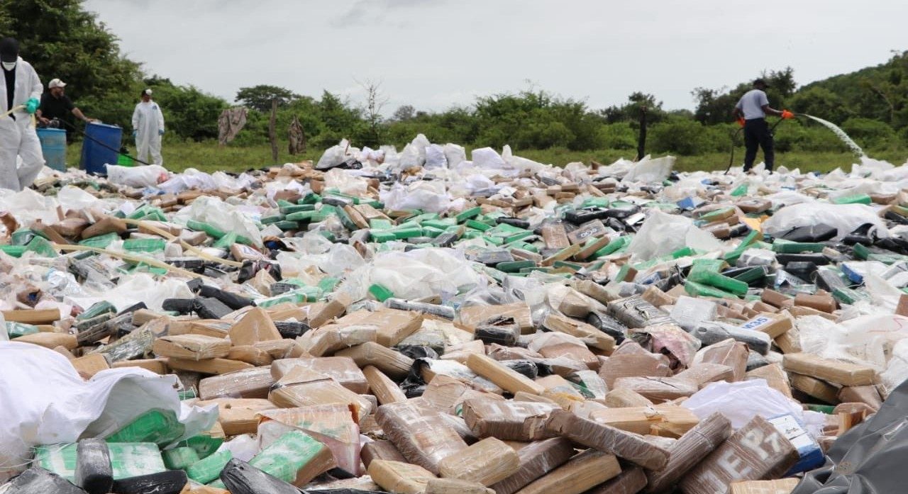 La cocaína es la sustancia ilícita que más se ha decomisado en Panamá hasta noviembre de 2019.