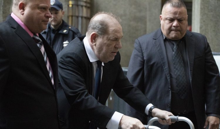 El exproductor Harvey Weinstein. AP