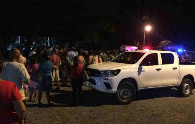 Muerte por atropello en Capira. Foto/Tráfico C Panamá