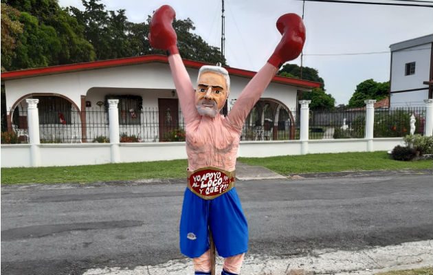 El diputado Arquesio Arias es uno de los personajes que serán quemados. Foto: Eric A. Montenegro. 