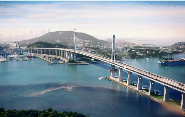 La construcción del Cuarto Puente sobre el Canal de Panamá tiene un costo de $1,518 millones.