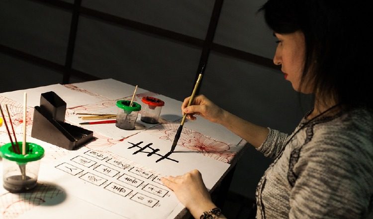 Caligrafía, arte ancestral. En Bunkasai, Festival de la Cultura Japonesa, en Santiago, Veraguas, el 18 de enero, podrán apreciarlo. Pixabay