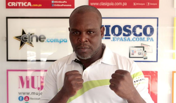 Alfonso "El Huracán" Mosquera Foto Víctor Arosemena