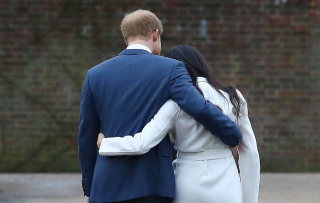 Enrique y su esposa, Meghan Markle, no usarán más sus títulos monárquicos. Foto: EFE