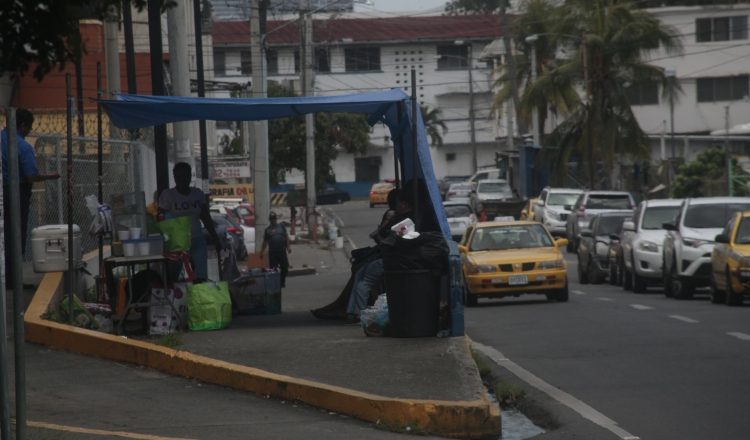 Hay 716 mil 113 empleos informales en el país hasta agosto de 2019, según datos de la Contraloría General de la República. Víctor Arosemena
