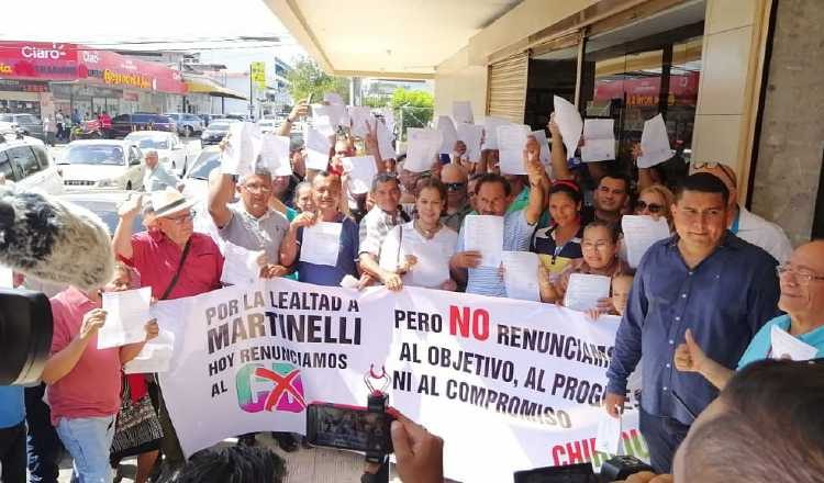 Hay entusiasmo entre integrantes de CD y seguidores de Ricardo Martinelli por la creación de este nuevo partido.  Archivo