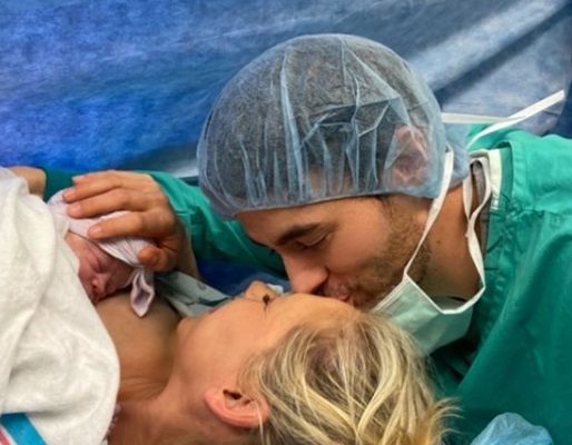 Enrique Iglesias y Anna Kournikova.