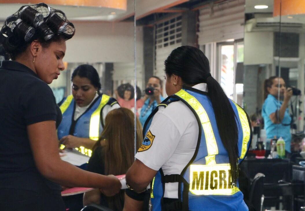 Nueve de los extranjeros fueron sorprendidos sin su respectiva documentación.