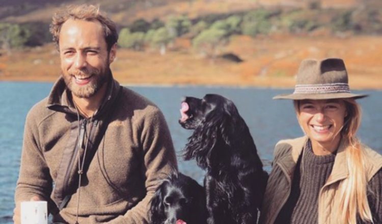 James Middleton y Alizee Thevenet. Instagram